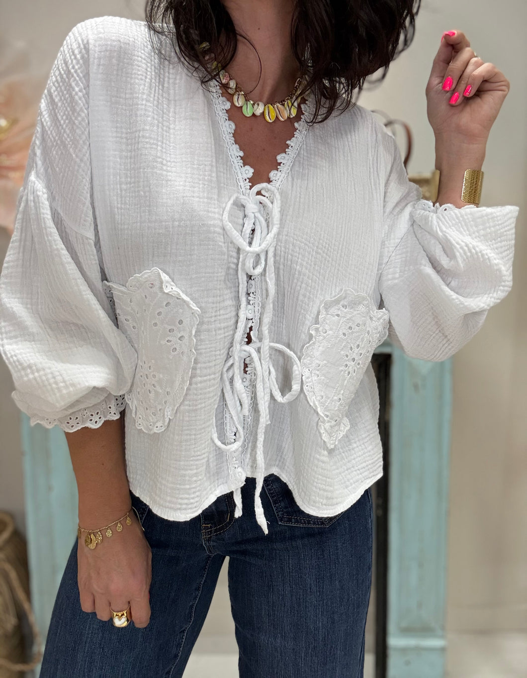 Chemise gaze 10219