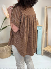 Charger l&#39;image dans la galerie, Blouse gaze pois 5121
