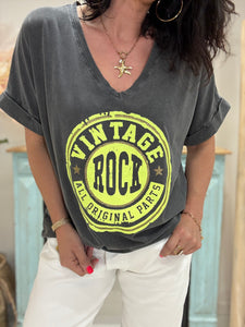 Tee-shirt 6463 delavé