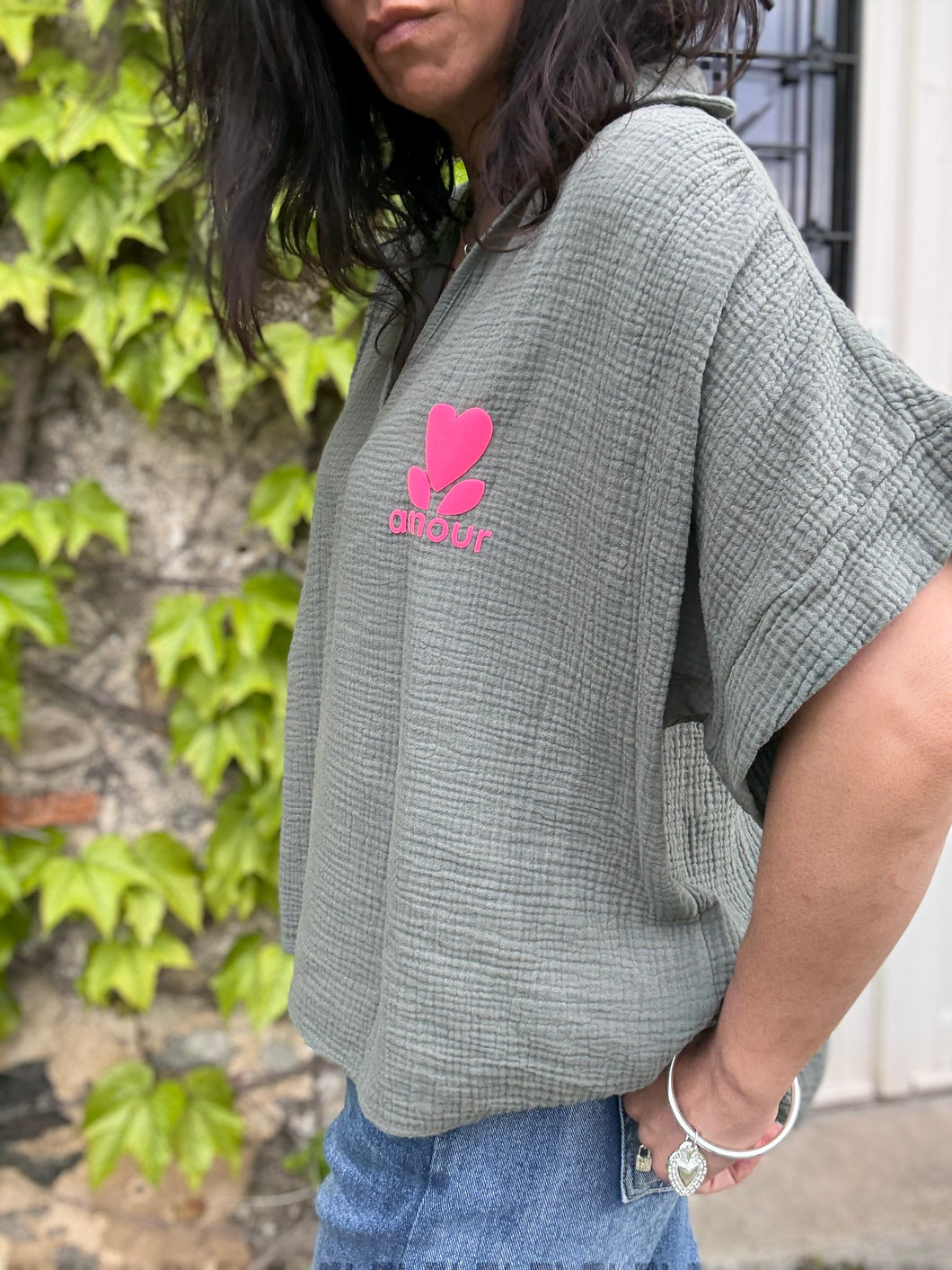 Blouse gaze 6525