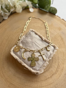 Collier doré