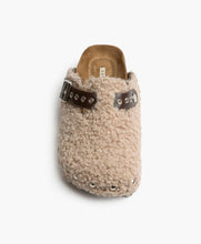 Charger l'image dans la galerie, Mules bouclettes beige 6610
