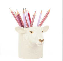 Charger l'image dans la galerie, Pot à crayon mouton blanc
