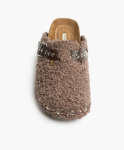 Charger l'image dans la galerie, Mules bouclettes taupe 6610

