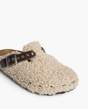 Charger l'image dans la galerie, Mules bouclettes beige 6610
