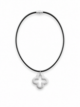 Charger l'image dans la galerie, Collier cuir 4 feuilles 1352
