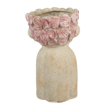Charger l'image dans la galerie, Pot de fleurs 20x19x31 cm Beige Terre cuite
