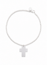 Charger l'image dans la galerie, Collier perles croix 1430
